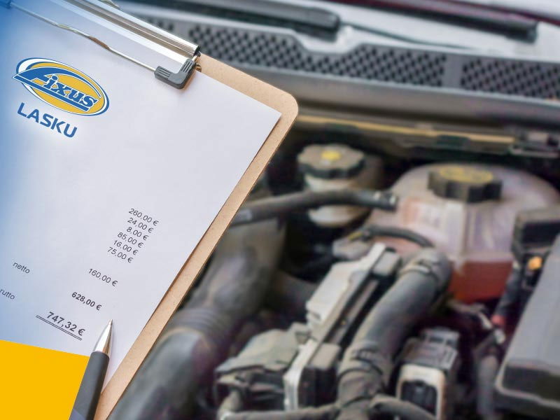 Fixus-lasku – rahoita autohuolto joustavasti